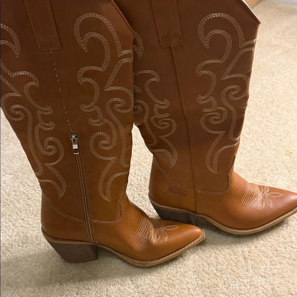 Brown Western Boots